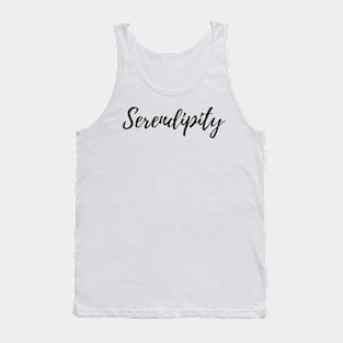 Serendipity - Set Your Intentions - Choose a Word of the Year Tank Top